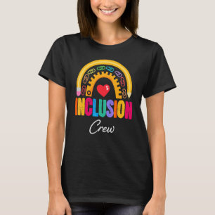 Matching Inclusion Crew Special Education Teacher T-Shirt