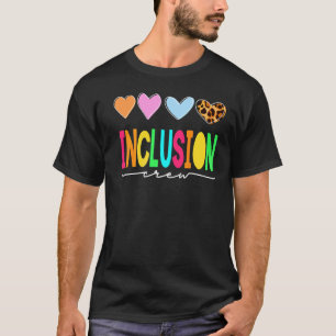 Matching Inclusion Crew Special Education Teacher T-Shirt