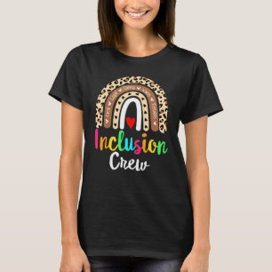 Matching Inclusion Crew Special Education Teacher T-Shirt