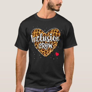 Matching Inclusion Crew Special Education Teacher T-Shirt