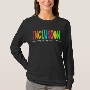 Matching Inclusion Crew Special Education Teacher T-Shirt