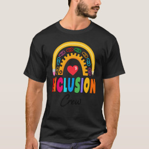 Matching Inclusion Crew Special Education Teacher T-Shirt