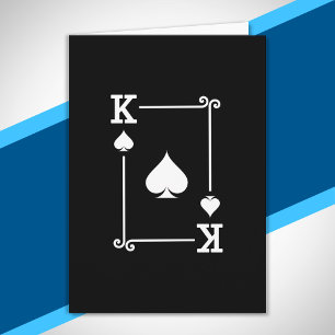 Matching King Spades Suit Playing Cards Modern
