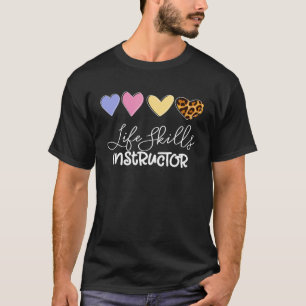 Matching Life Skills Instructor Teacher Crew PARA T-Shirt