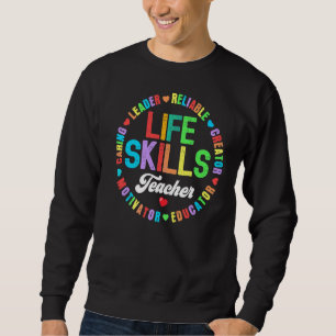Matching Life Skills Teacher Squad Special Ed Sped Sweatshirt