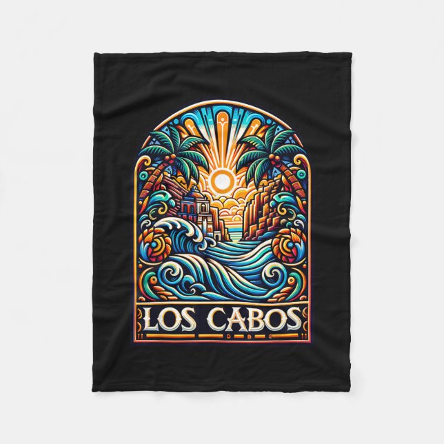 Matching Los Cabos  Fleece Blanket (Front)