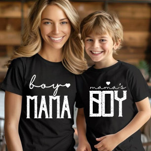Matching Mum and Son Shirt