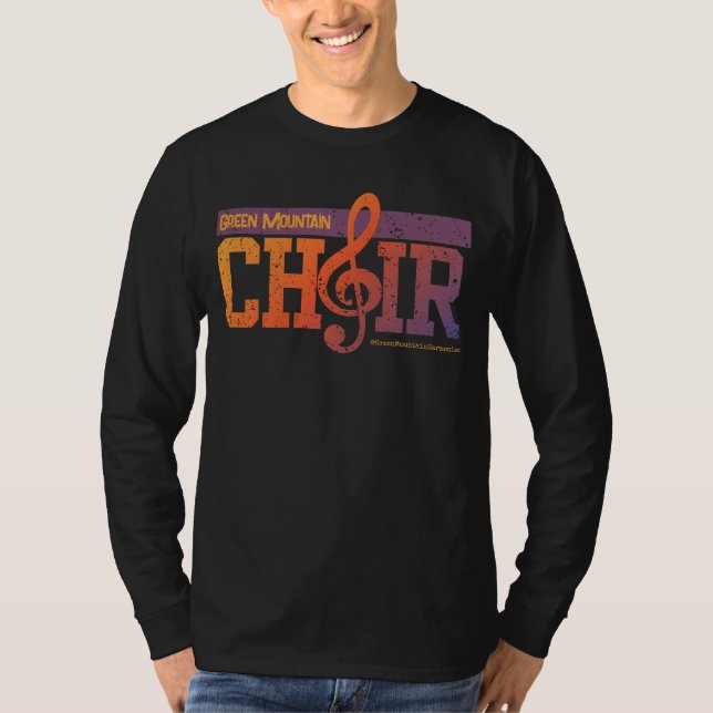 Matching Name Choir Group Social Handle T-Shirt (Front)