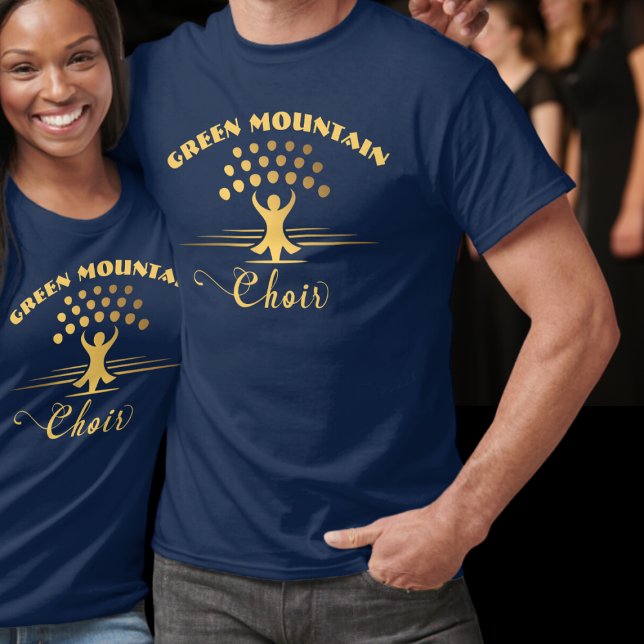 Matching Name Logo Choir Group T-Shirt (Creator Uploaded)