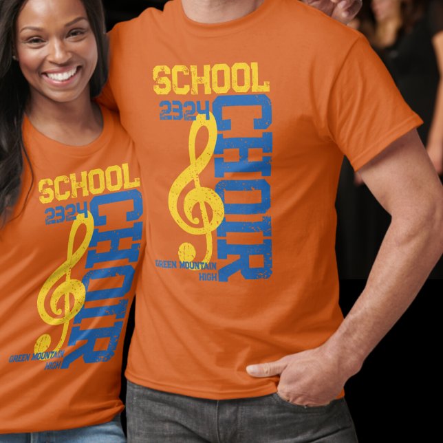 Matching Name Year Choir Group Social Handle T-Shirt (Creator Uploaded)
