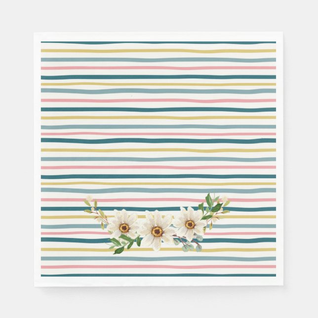 Matching Napkins for Picnic Shower (Front)