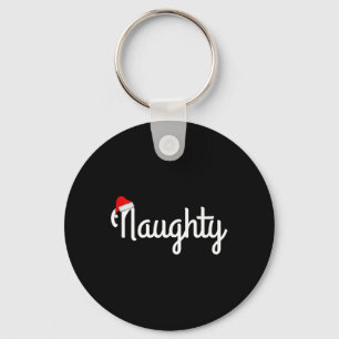 Matching Naughty & Nice Shirt Nice List Christ Key Ring