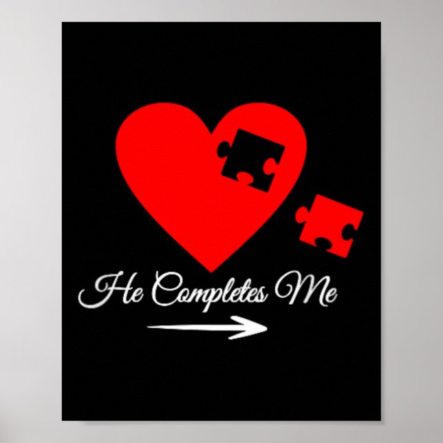 Matching Outfit Husbynd Wife Boyfriend Girlfriend  Poster (Front)