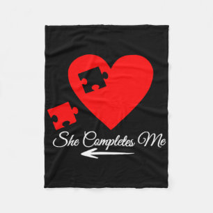 Matching Outfit Husnd Wife Boyfriend Girlfriend Va Fleece Blanket