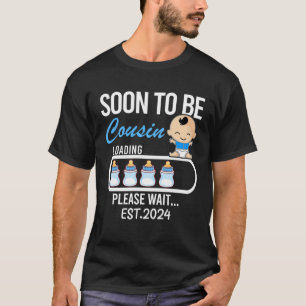 Matching Pregnancy Announcemen Soon To Be Cousin T-Shirt