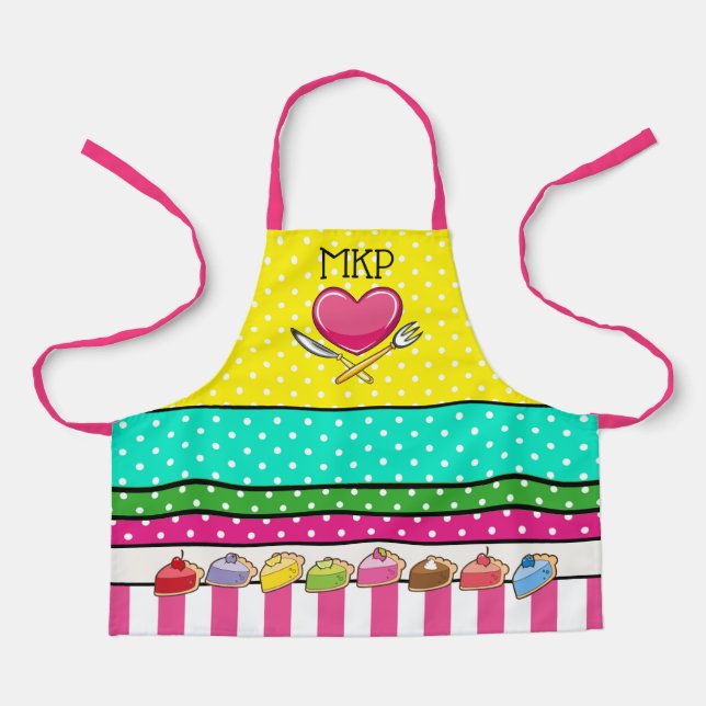 Matching Pretty Pies APRON (Front)