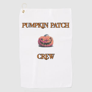 Matching Pumpkin Patch Crew For Family Trip Classi Golf Towel