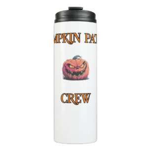 Matching Pumpkin Patch Crew For Family Trip Classi Thermal Tumbler