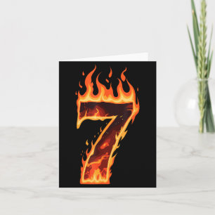 Matching Six Seven Flaming Ice Funny Meme 67 Coupl Card