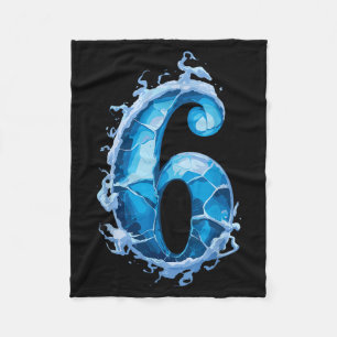 Matching Six Seven Flaming Ice Funny Meme 67 Coupl Fleece Blanket