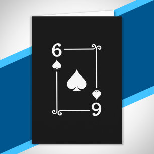Matching Six Spades Suit Playing Cards Modern 6