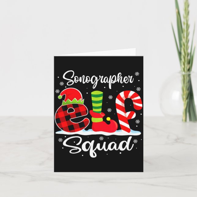 Matching Squad X Sonographer Elf mas Card (Front)