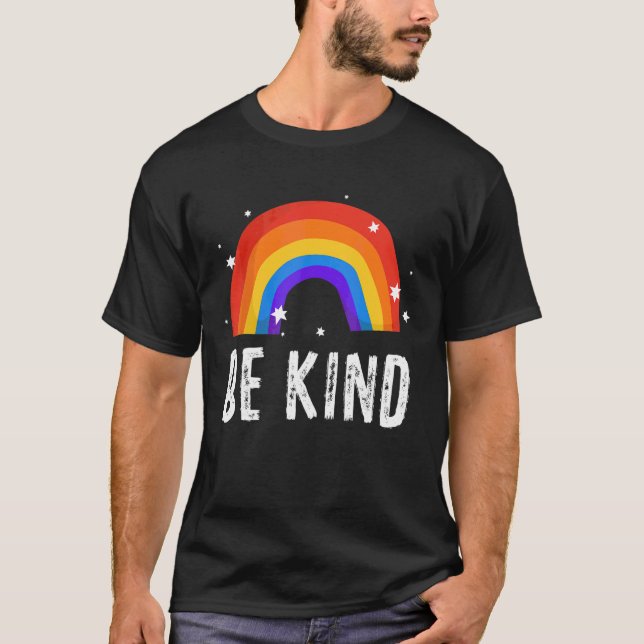 Matching Teacher Student Be Kind Crew Squad School T-Shirt (Front)