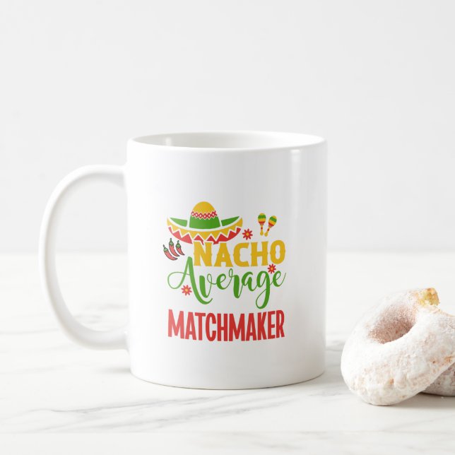 Matchmaker Mum Marriage Broker Coffee Mug (With Donut)