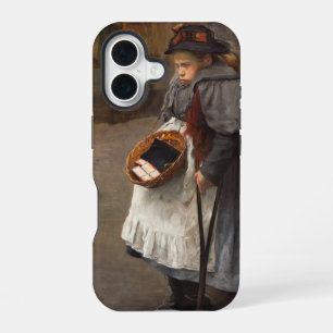 Matchstick Girl Poor Street Urchin Urban Poverty   iPhone 16 Case