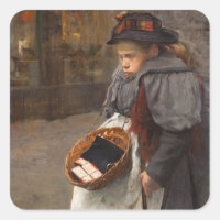 Matchstick Girl Poor Street Urchin Urban Poverty