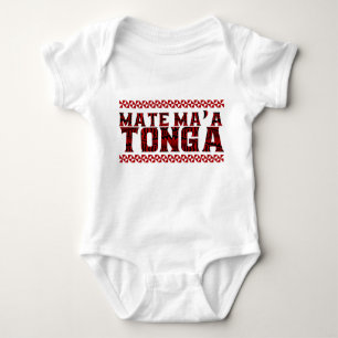 Mate Ma'a Tonga baby one piece bodysuit
