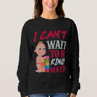 Mateo Pregnancy Announcement Baby 9 Month Celebrat Sweatshirt