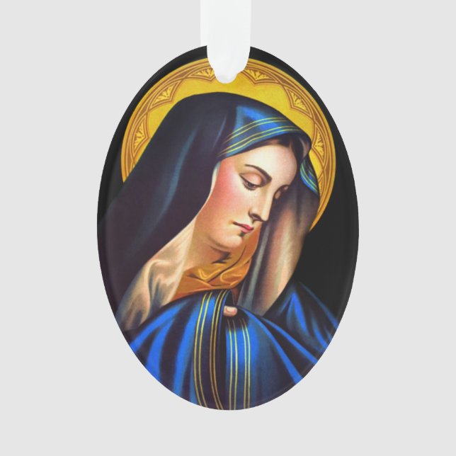 Mater Dolorosa - Our Lady of Sorrows Ornament (Front)