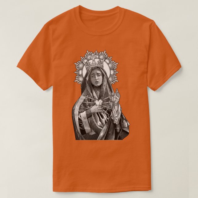 Mater Dolorosa Our Lady of Sorrows T-Shirt (Design Front)