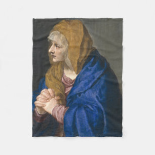 Mater Dolorosa (Virgin Mary) (Mother of Sorrows) Fleece Blanket