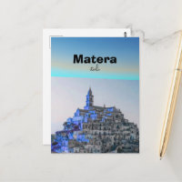 Matera Italy Travel Print, Italy Travel Poster, Ma