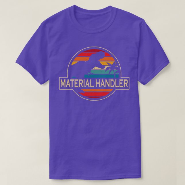 Material Handler Dinosaur T-Shirt (Design Front)