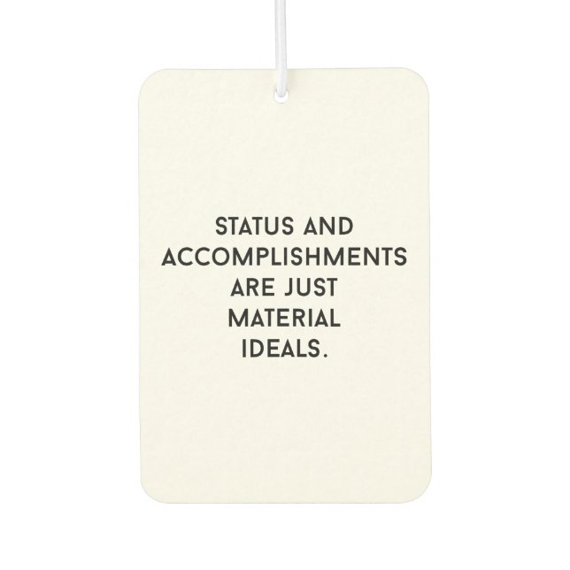 Material Ideals Air Freshener (Front)