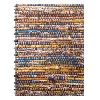 Material Rug Spiral Notebook