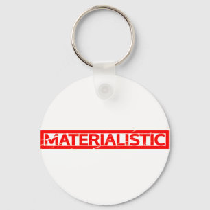 Materialistic Stamp Key Ring