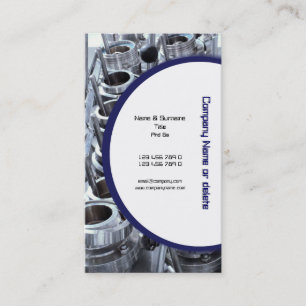 Materials engineer metallurgist metallurgical business card