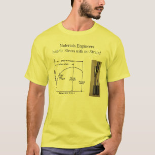 Materials Engineers Handle Stress with no Strain! T-Shirt