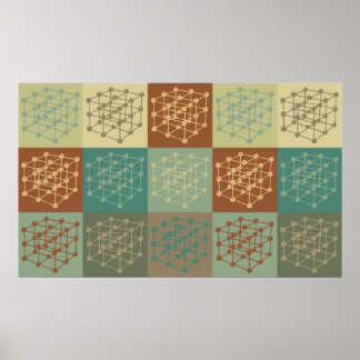 Materials Science Pop Art Poster