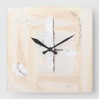 Materic two square wall clock