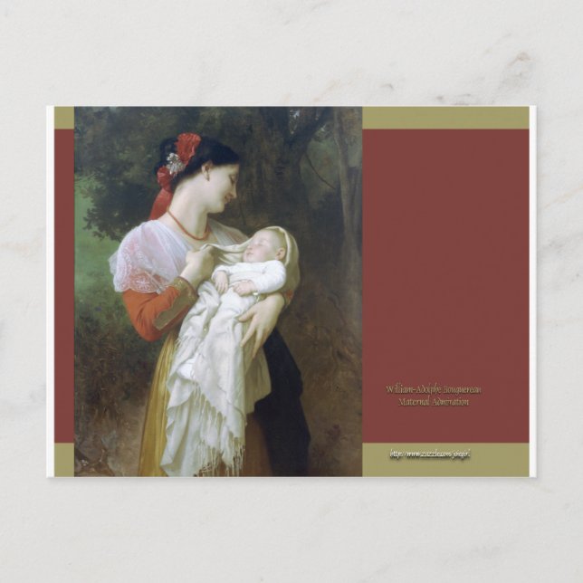 Maternal Admiration Postcard (Front)