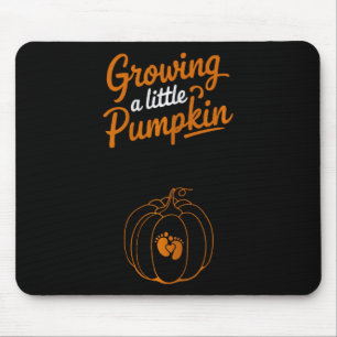 Maternity Growing A Little Pumpkin Thanksgiving Pr Mouse Pad