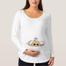 Maternity Shirt- "Mama, I want OUT! Baby Boy