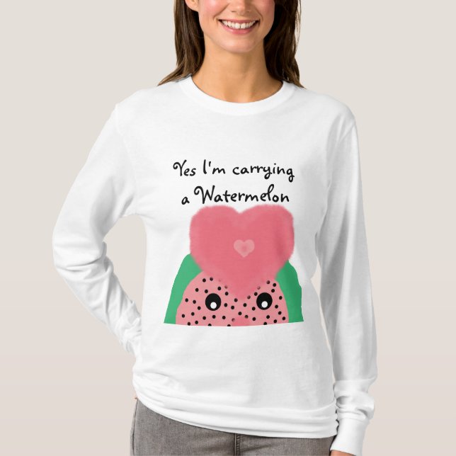 Maternity - Watermelon T-Shirt (Front)
