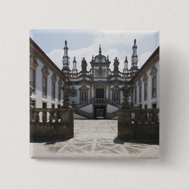 Mateus Palace 15 Cm Square Badge (Front)