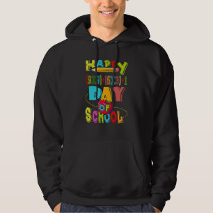 Math 100th Day of School 100 days of school teache Hoodie